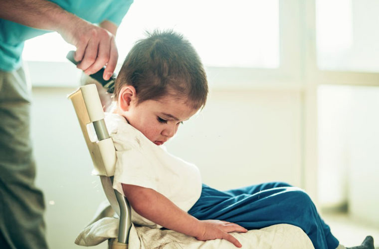 ترس کودک از آرایشگاه